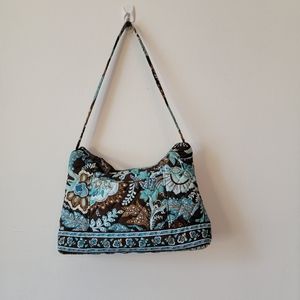 Vera Bradley Brown/Aqua Handbag